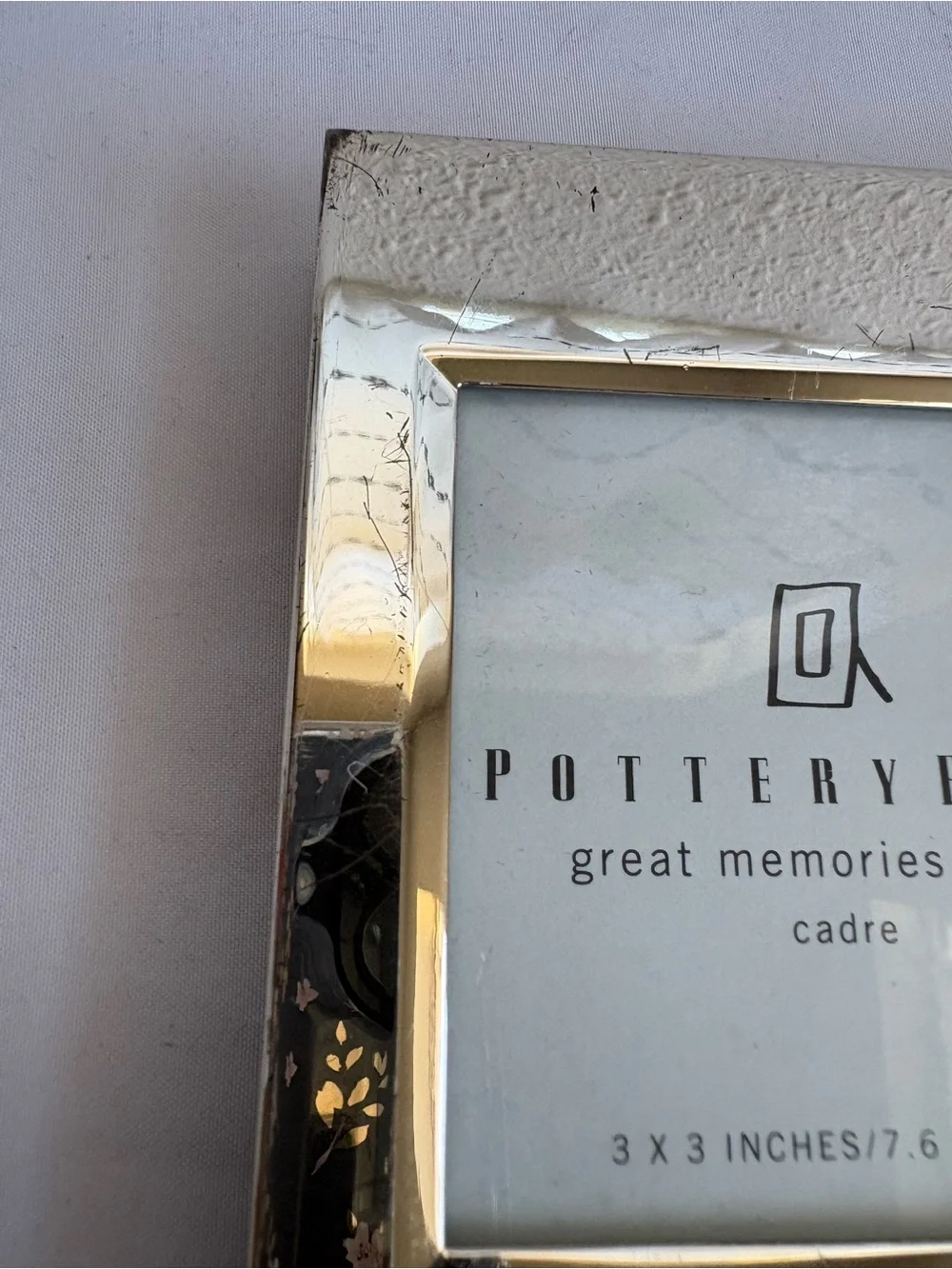 Pottery Barn silver frame